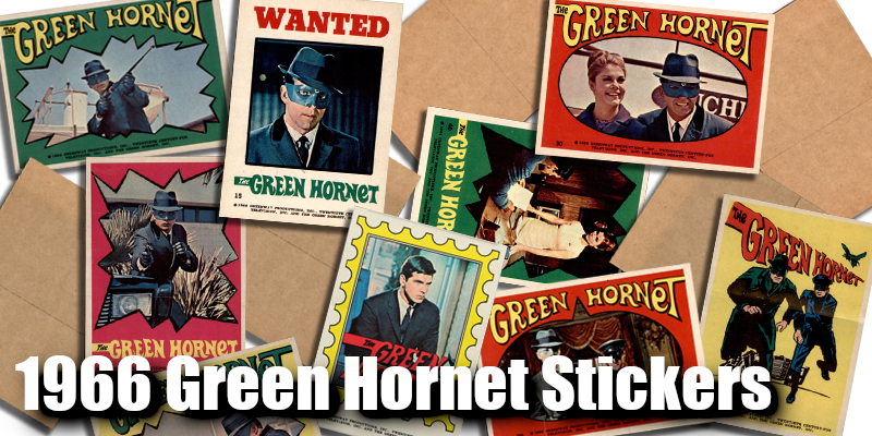 1966 Green Hornet Stickers 